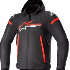 JACKET ZACA WP BK/RD/W L