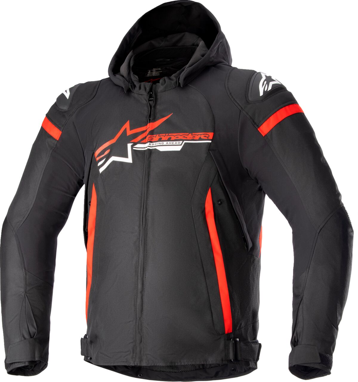 JACKET ZACA WP BK/RD/W 2X