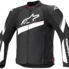 JACKET T-GP+R V4 BLACK/WHT 2X