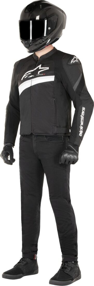 JACKET T-GP+R V4 AIR BLK/WT 4X - Bild 2
