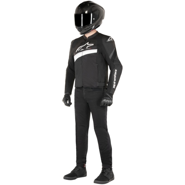 JACKET T-GP+R V4 AIR BLK/WT 4X - Bild 2