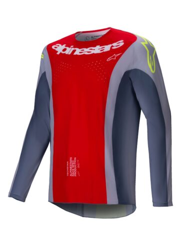JERSEY TECHSTAR MELT RED/GRAY