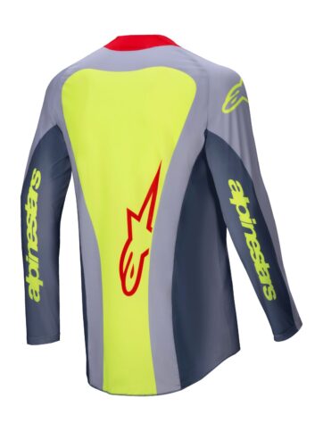 JERSEY TECHSTAR MELT RED/GRAY - Bild 2