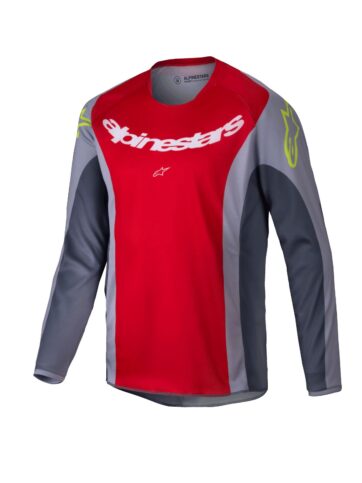 JERSEY YTH RACER MELT RED/GRAY
