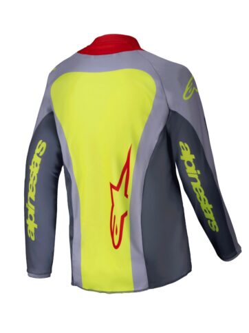JERSEY YTH RACER MELT RED/GRAY - Bild 2