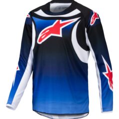 JERSEY YTH RACER WURX BLUE/BLA