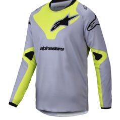 JERSEY YTH RACER VEIL GRAY/YEL