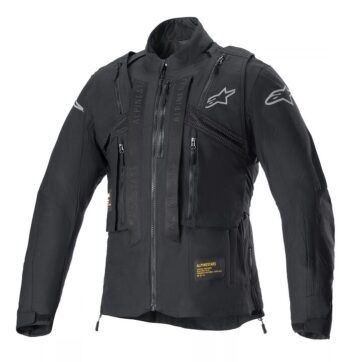 JACKET TECHDURA BLK/SILV XL