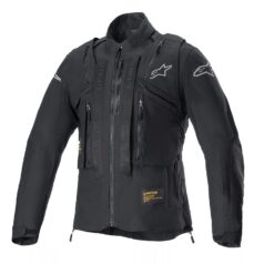 JACKET TECHDURA BLK/SILV 3X