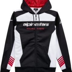 HOOD ZIP SES-LXE BK/WT 2X