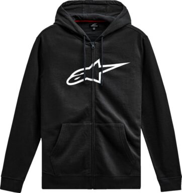 HOODIE ZIP AGELESS V3 BLK/WHT