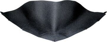 NECK CURTN RANGE BK XL-2X