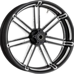 WHEEL 7-VALVE 18x5.5 REAR WITH ABS BLACK