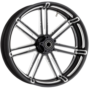 WHEEL 7-VALVE 18x5.5 REAR WITH ABS BLACK