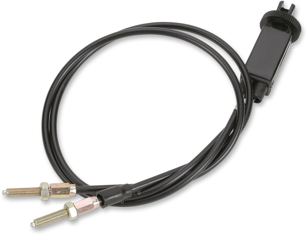 CHOKE CABLE DUAL 90 DEGREES