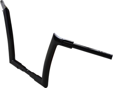 12" Black 1-1/2" Pointed Top Handlebar - Bild 2