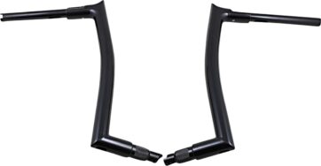 16" Black 1-1/2" Pointed Top Handlebar - Bild 2