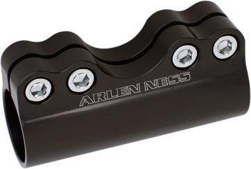 HANDLEBAR CLAMP MODULAR ADJUSTABLE 1" BLACK