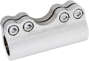 HANDLEBAR CLAMP MODULAR ADJUSTABLE 1.25" CHROME