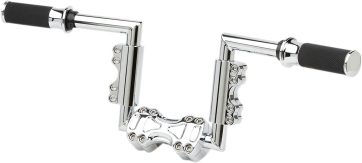 HANDLEBAR CLAMP MODULAR ADJUSTABLE 1.25" CHROME - Bild 2