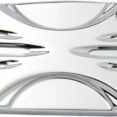 CLUTCH MASTER CYLINDER COVER DEEP CUT CHROME