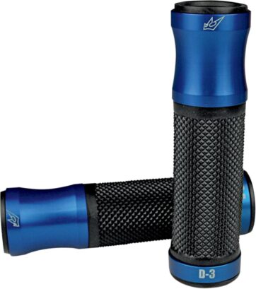 DRIVEN RACING D3 GRIP COMPLETE / 22MM (7/8") / BLUE-BLACK