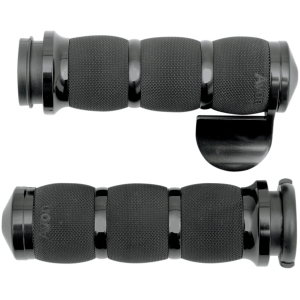 GRIPS AIR CUSHION THROTTLE-BY-WIRE WITH THROTTLE BOSS BLACK