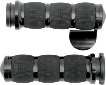 GRIPS AIR CUSHION THROTTLE-BY-WIRE WITH THROTTLE BOSS BLACK