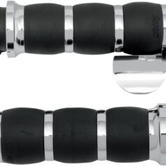 GRIPS VELVET AIR CUSHION CHROME THROTTLE-BY-WIRE WITH THROTTLE BOSS