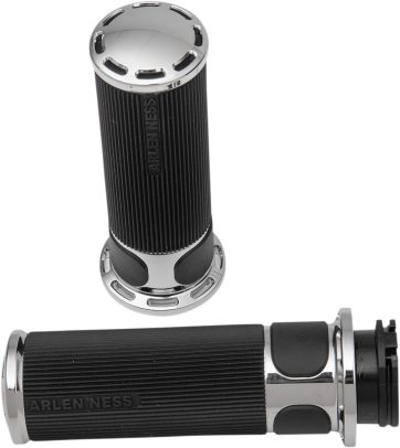 GRIPS SLOT TRACK FUSION THROTTLE BY CABLE CHROME