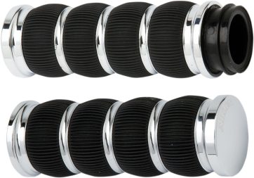 GRIPS RING LEADER FUSION THROTTLE BY CABLE CHROME