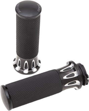 GRIPS DEEP CUT FUSION THROTTLE BY CABLE BLACK