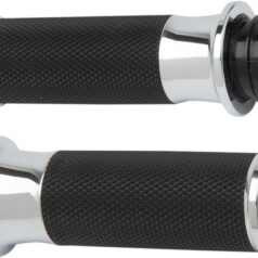 GRIPS SMOOTH FUSION THROTTLE BY CABLE CHROME