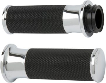 GRIPS SMOOTH FUSION THROTTLE BY CABLE CHROME