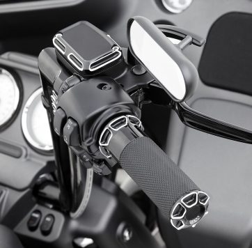 GRIPS BEVELED FUSION THROTTLE BY CABLE BLACK - Bild 2
