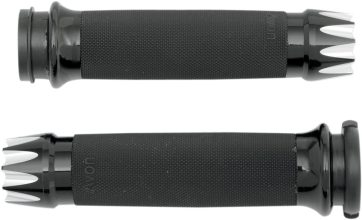 GRIPS CUSTOM CONTOUR EXCALIBUR BLACK THROTTLE-BY-WIRE