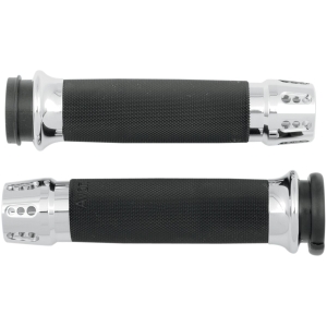 GRIPS CUSTOM CONTOUR GATLIN CHROME THROTTLE-BY-WIRE