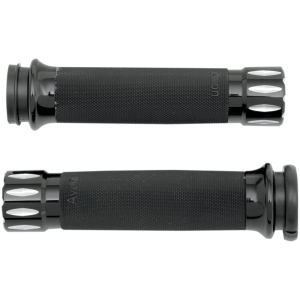 GRIPS CUSTOM CONTOUR RIVAL BLACK THROTTLE-BY-WIRE
