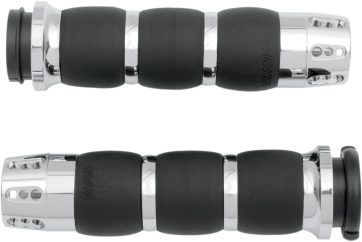 GRIPS VELVET GATLIN CHROME THROTTLE-BY-WIRE