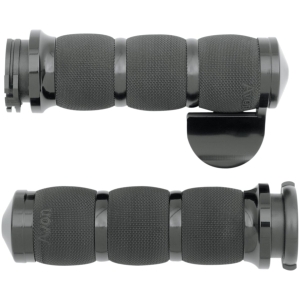 GRIPS AIR CUSHION BLACK WITH THROTTLE BOSS