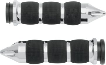 GRIPS AIR CUSHION SPIKE THROTTLE-BY-WIRE CHROME
