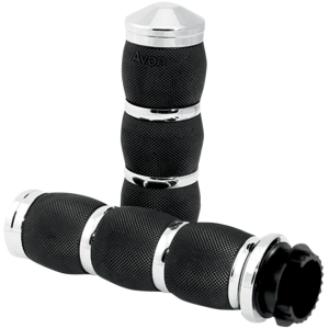 GRIPS AIR CUSHION CHROME SUPERBIKE