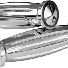ACCUTRONIX GRIPS HANDLEBAR DIAMOND 1" CHROME