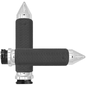 GRIPS MEMORY FOAM SPIKE SMALL PUSH PULL CHROME