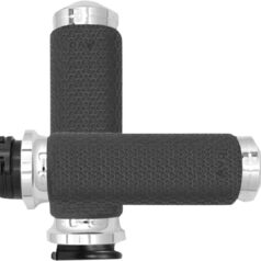 GRIPS MEMORY FOAM ROUND CHROME LARGE PUSH PULL