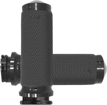 GRIPS MEMORY FOAM ROUND BLACK LARGE PUSH PULL