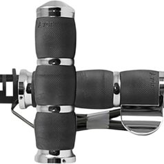 GRIP HEATED AC CHR W/BOSS