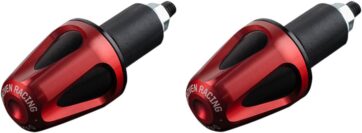 DRIVEN RACING D-AXIS BAR END WEIGHTS / ALU / RED-BLACK
