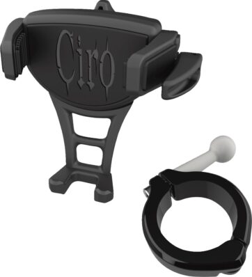 Phone Holder - Constrictor - Black - Black 1-1/2" Handlebar Mount