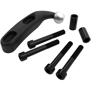 Drink Holder - Gen 2 - Chrome - Black Perch Mount